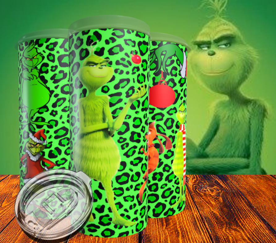 Grinch Tumbler – Dollys Print Shop LLC