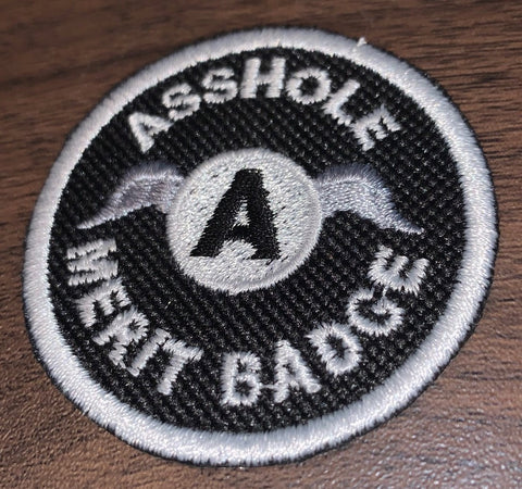 Asshole Merit Badge