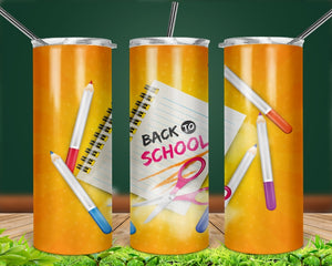 Back to School 3 20oz Tumbler