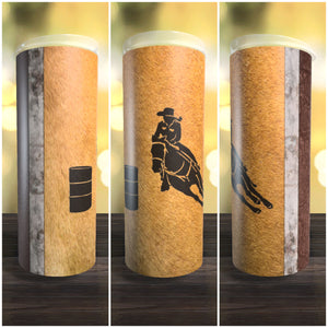 Barrel Racer Female 20oz Tumbler