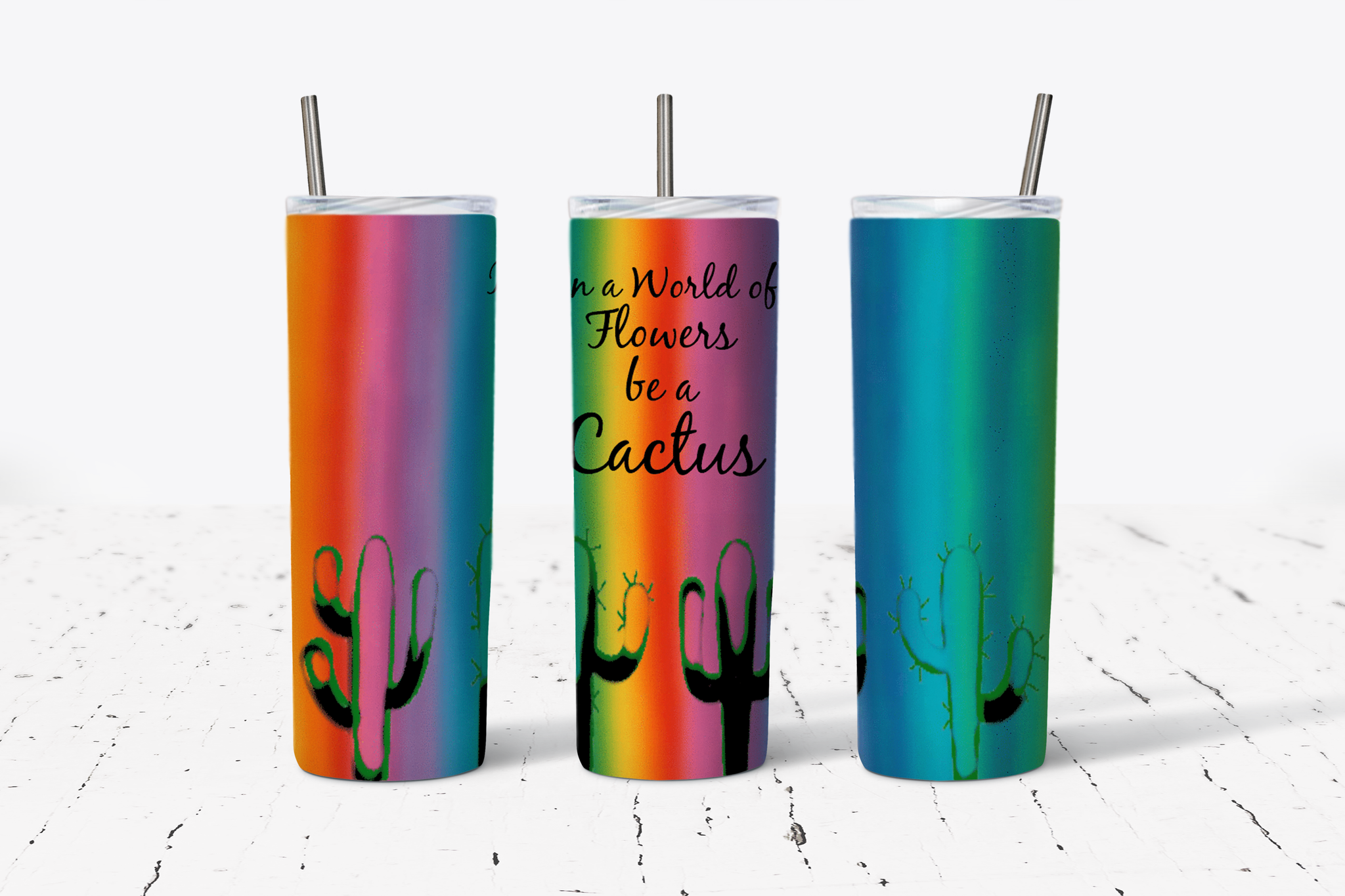 Be A Cactus 20oz Tumbler