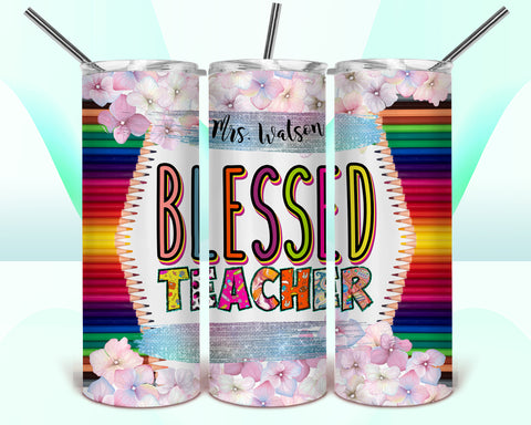 Blessed Teacher 2 20oz Tumbler
