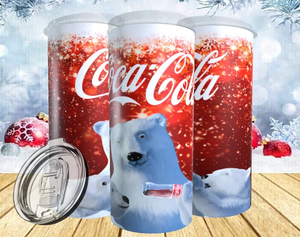 Christmas Bear 2 20oz Tumbler