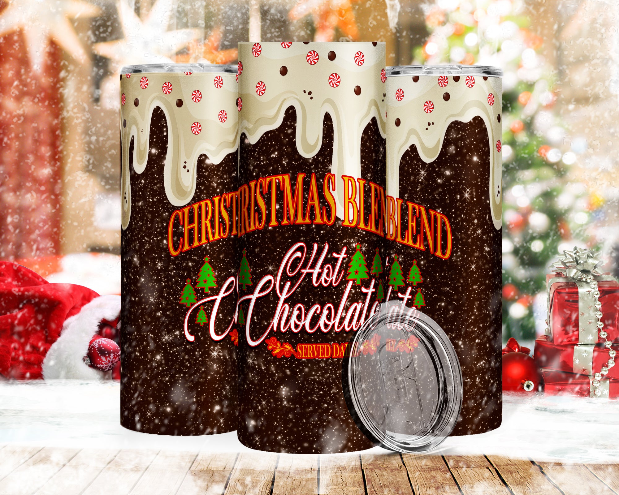 Christmas Blend Hot Chocolate 20oz Tumbler