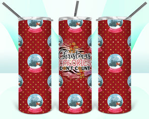 Christmas Calories Don't Count 2 20oz Tumbler