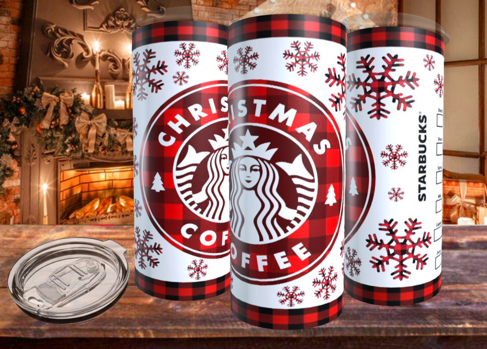 Christmas Coffee 20oz Tumbler