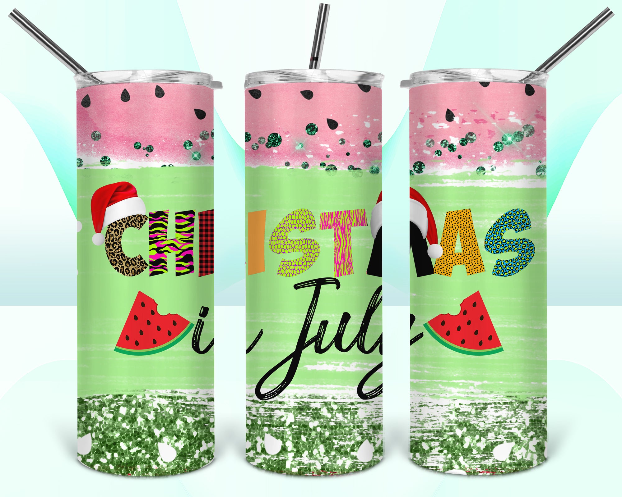 Christmas in July 1 20oz Tumbler