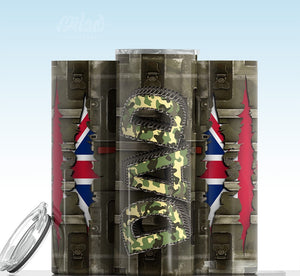 Military Dad - UK Tumbler