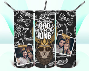 Dad You're The King Frames Tumbler