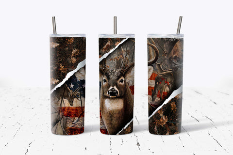 Deer Hunting 2 20oz Tumbler