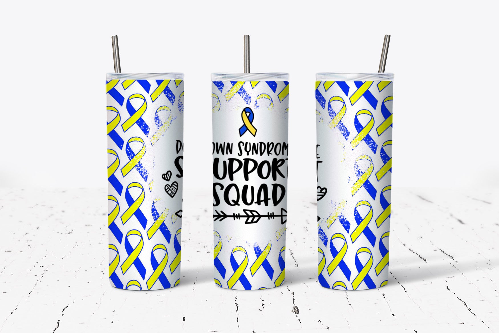 Downs Syndrome Support Squad 20oz Tumbler
