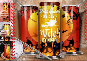 Drag Queen By Day Witch By Night Tumbler
