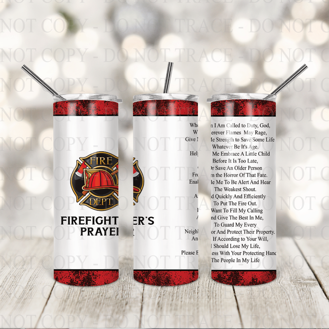 Firefighter Tumblers