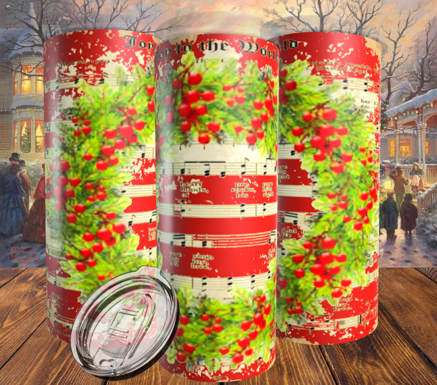 Joy to the World 3 20oz Tumbler