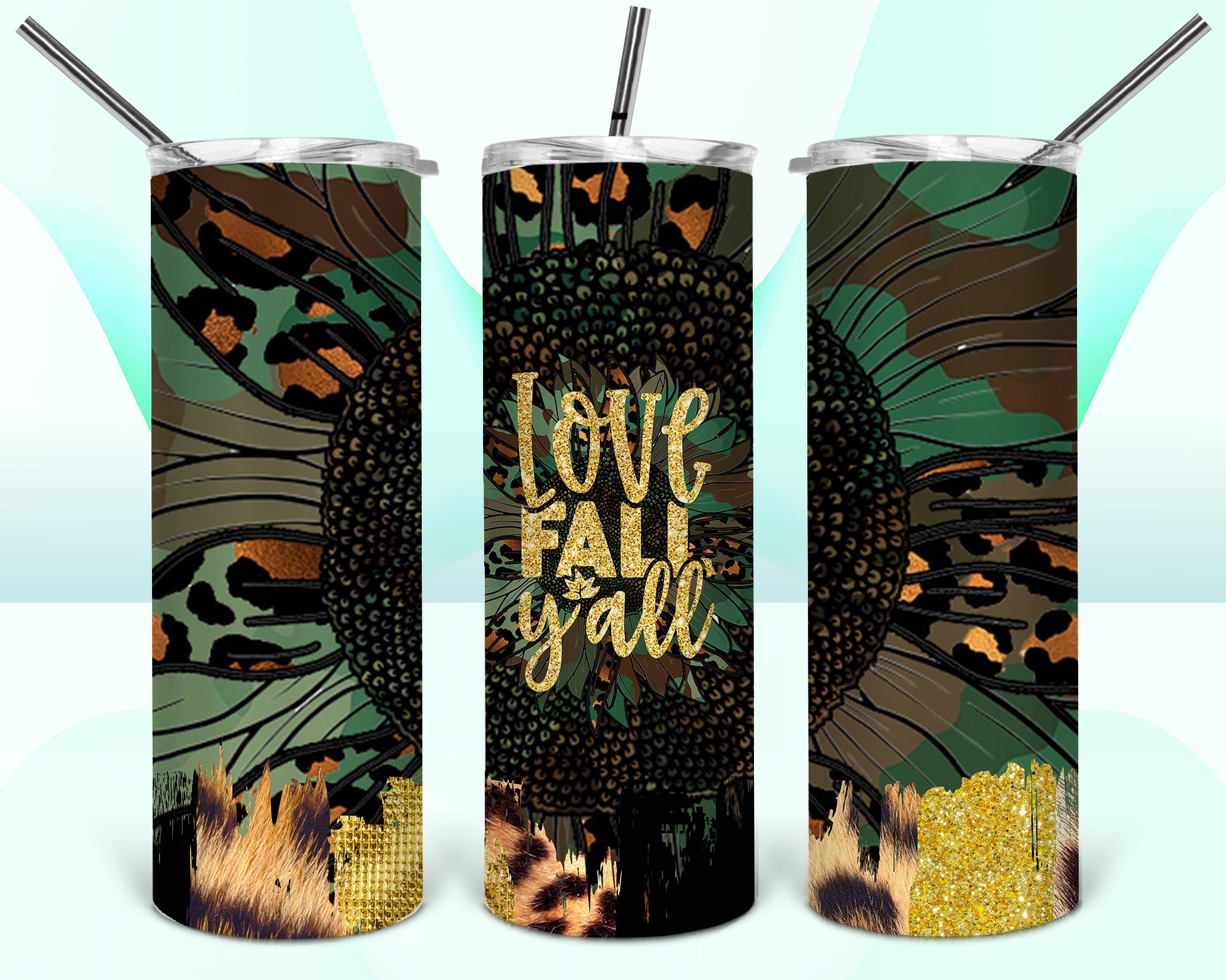 Love Fall Y'all 20oz Tumbler