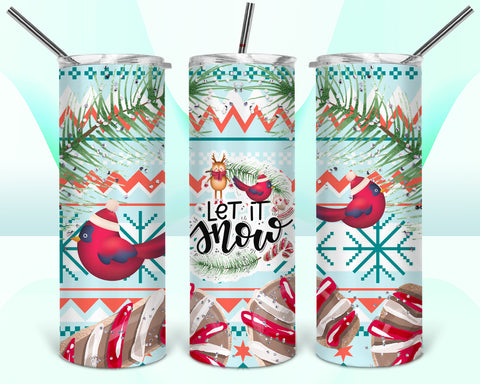 Let It Snow 20oz Tumbler