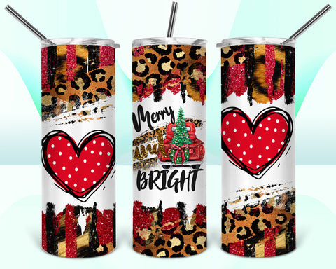 Merry and Bright 1 20oz Tumbler