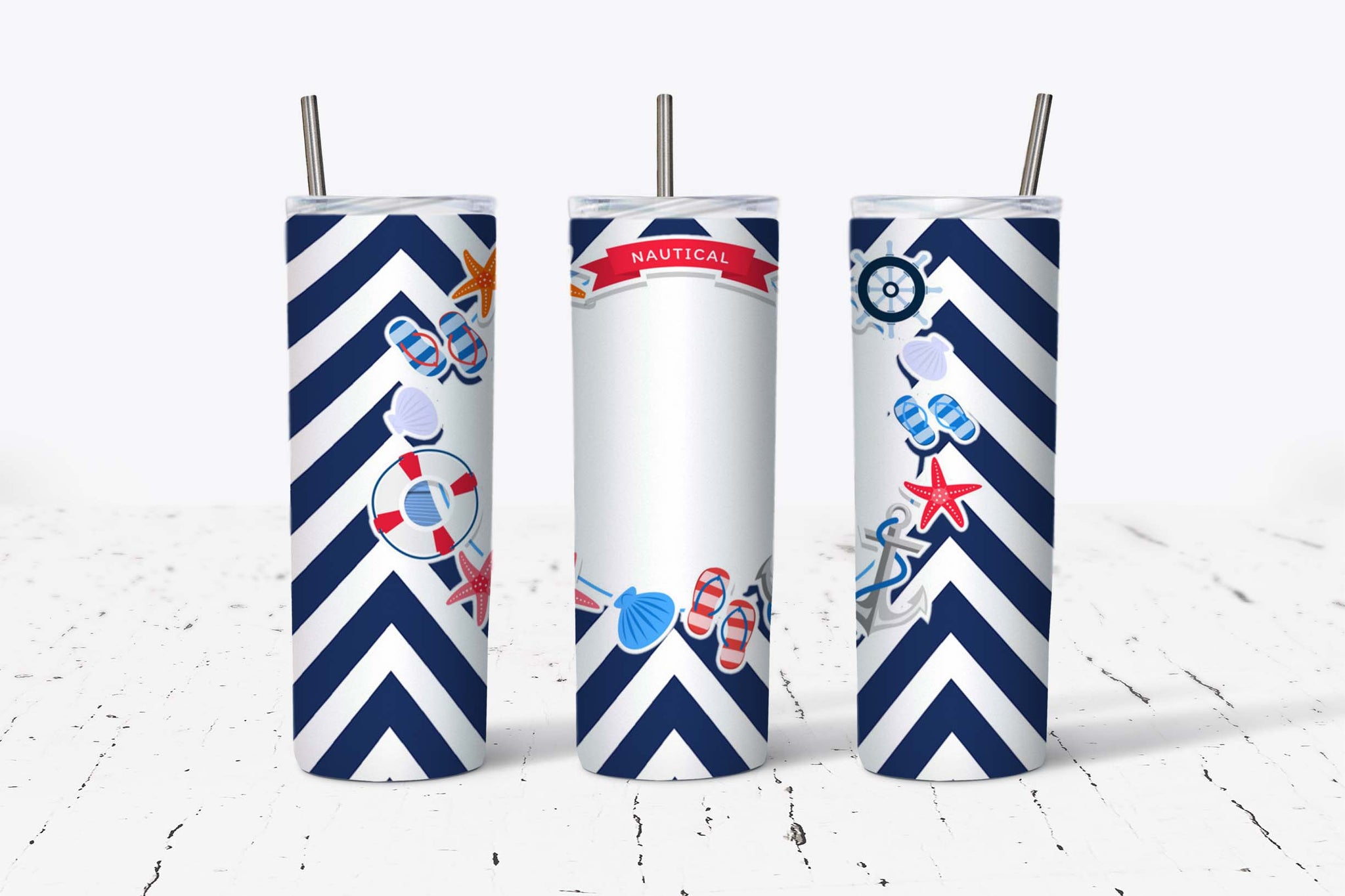 Nautical 2 20oz Tumbler