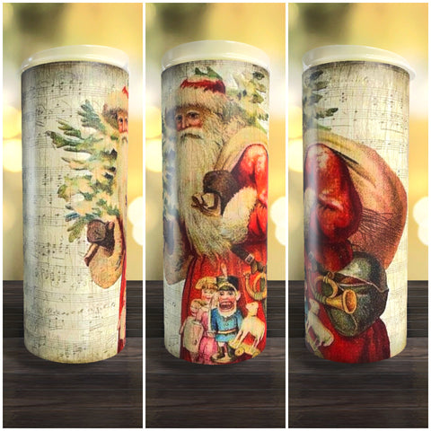 Old Fashioned Santa 1 20oz Tumbler