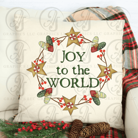 Joy To The World Pillow
