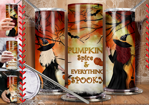 Pumpkin Spice and Everything Spooky Tumbler