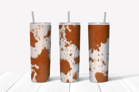 Red Cow Hide Tumbler