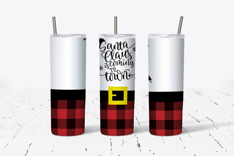 Santa Claus is Coming To Town 20oz Tumbler