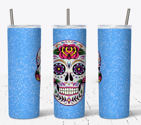 Sugar Skull Tumbler