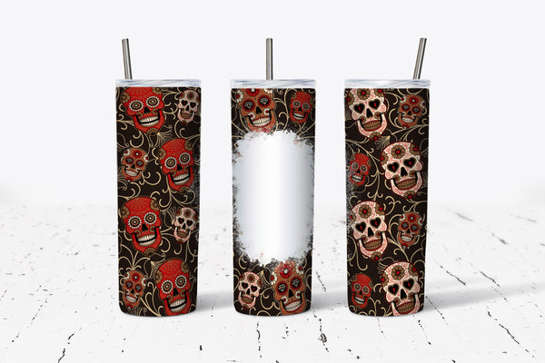 Sugar Skulls - Bleach Spot Tumbler