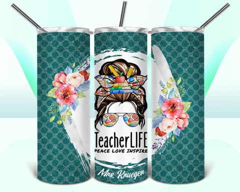 Teacher Life 2 20oz Tumbler