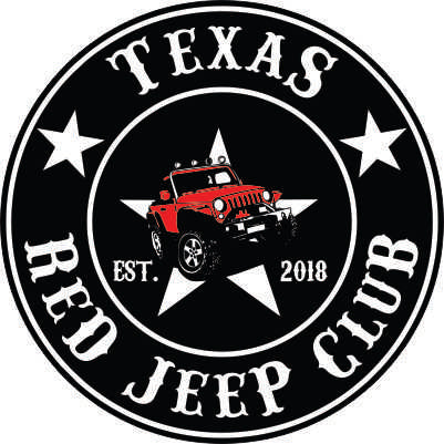 Texas Red Jeep Club Decal