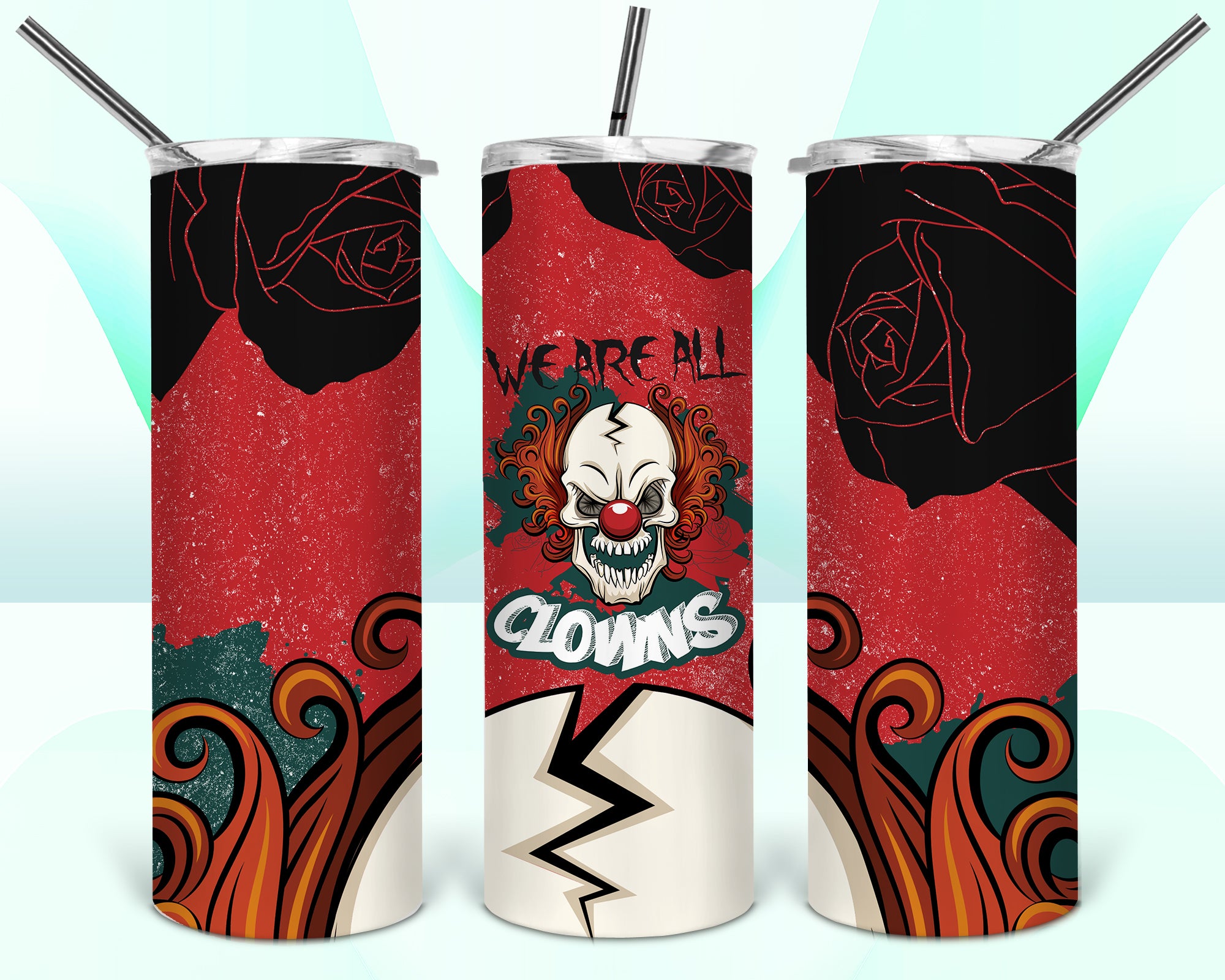 We Are All Clowns 20oz Tumbler