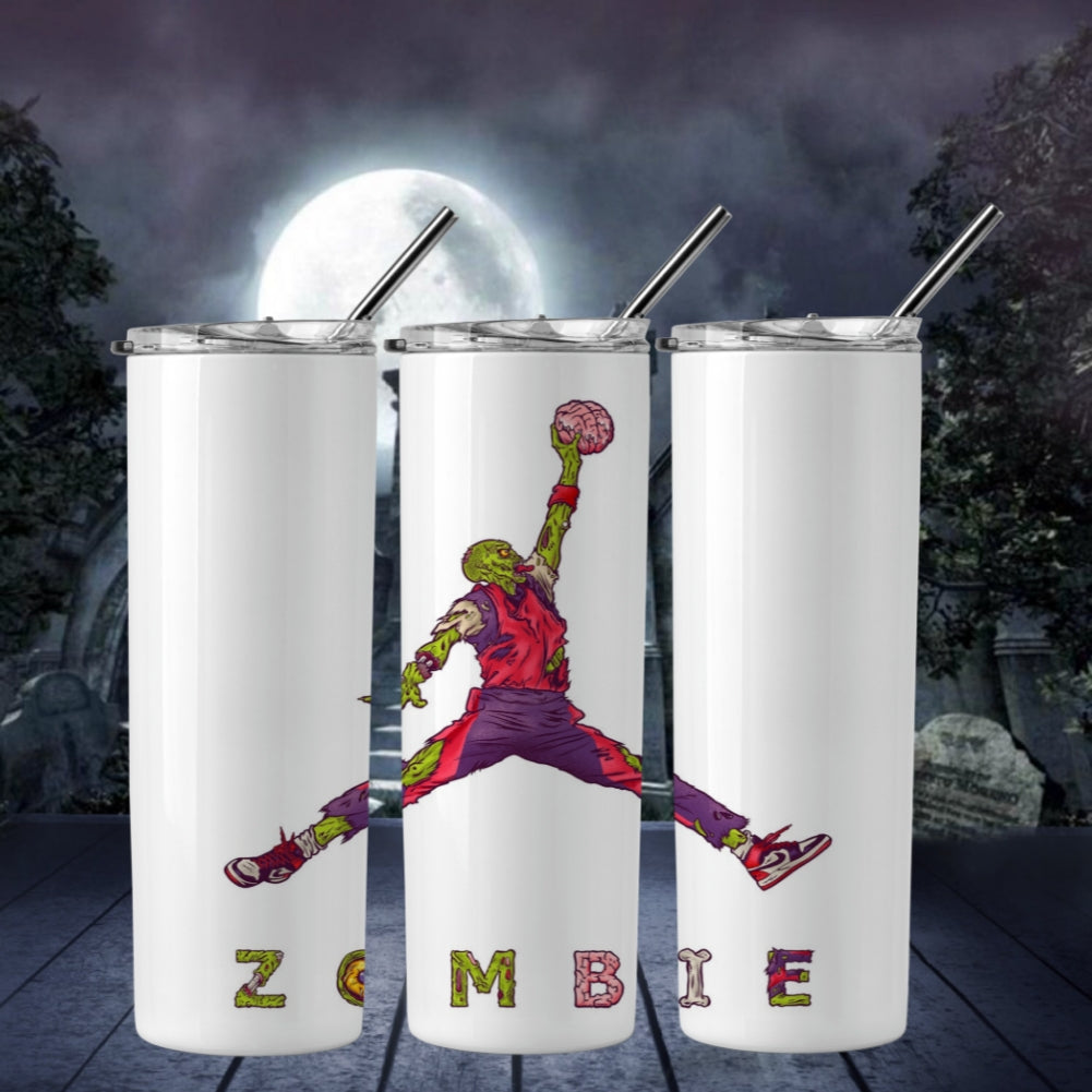 Zombie Basketball Tumbler