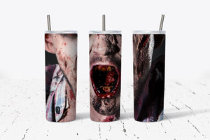 Zombie Face Tumbler