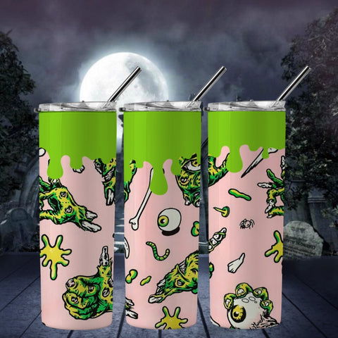 Zombie Hands Dripping Tumbler