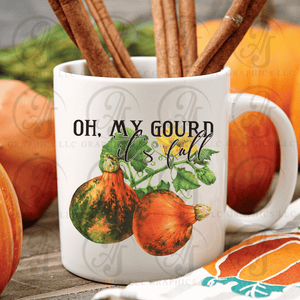 Oh My Gourd It's Fall Coffee Mug